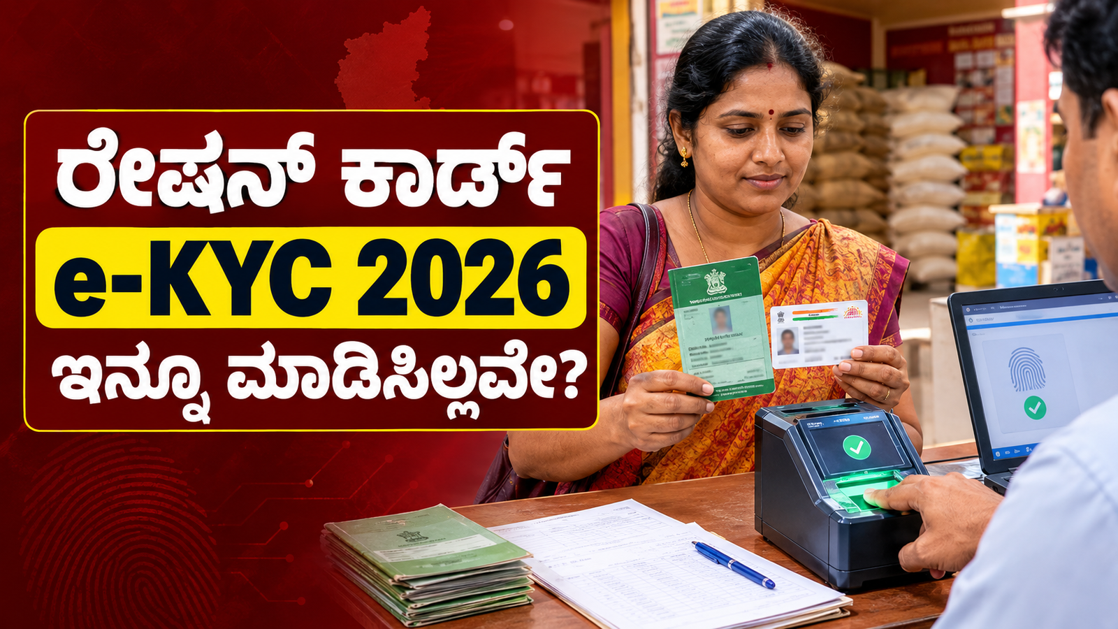 ರೇಷನ್ ಕಾರ್ಡ್ e-KYC 2026